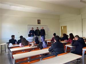 Bölüm öğrencileri ile yapılan periyodik toplantılar devam ediyor