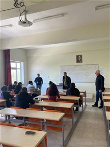 Bölüm öğrencileri ile yapılan periyodik toplantılar devam ediyor