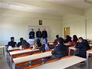 Bölüm öğrencileri ile yapılan periyodik toplantılar devam ediyor
