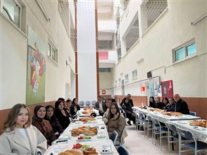 Bölüm Öğrencilerimiz ve Akademisyenlerimiz Gelin Tanış Olalım Kahvaltısında Bir Araya Geldi